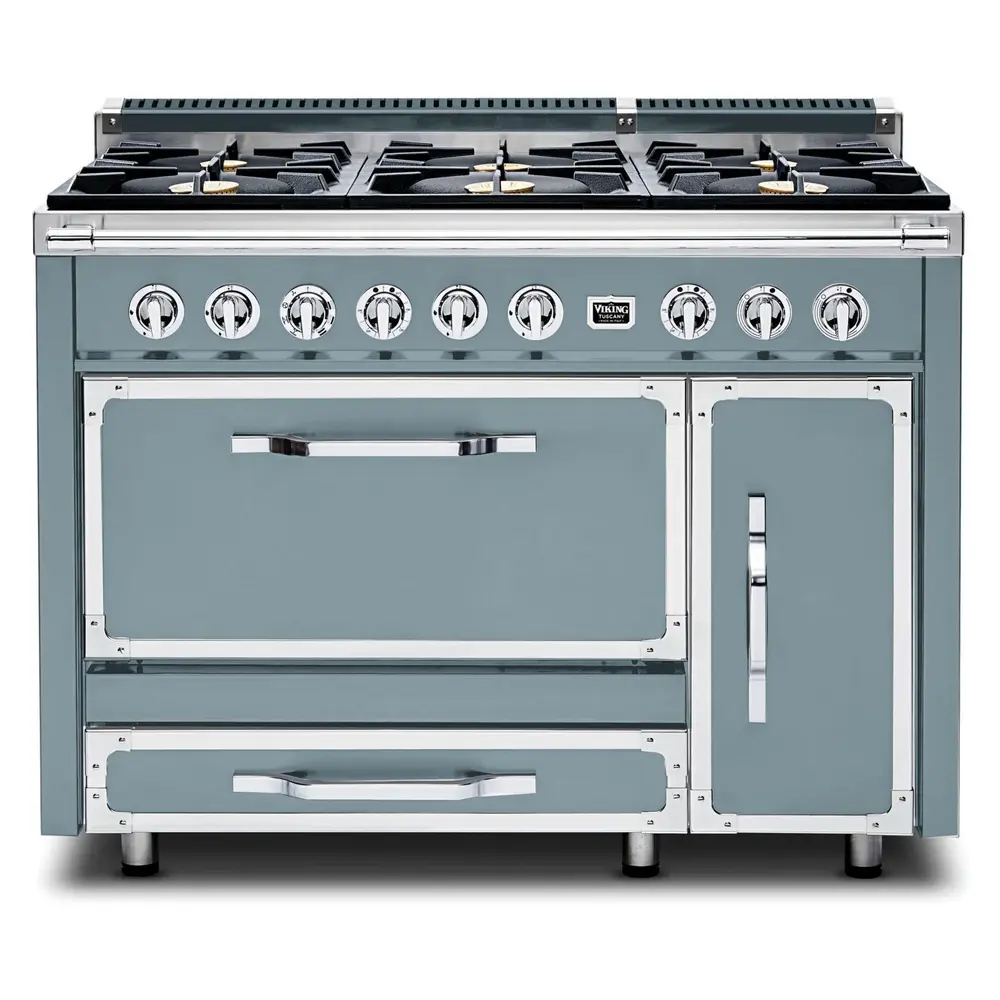 Viking Tuscany Series 48 inch Dual Fuel Range with 6 Sealed Burners - TVDR4816B* - Image 17
