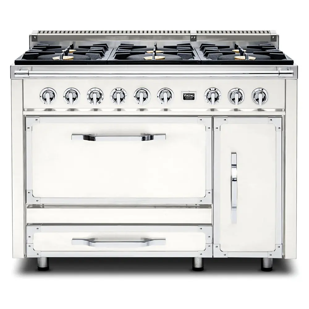 Viking Tuscany Series 48 inch Dual Fuel Range with 6 Sealed Burners - TVDR4816B* - Image 19