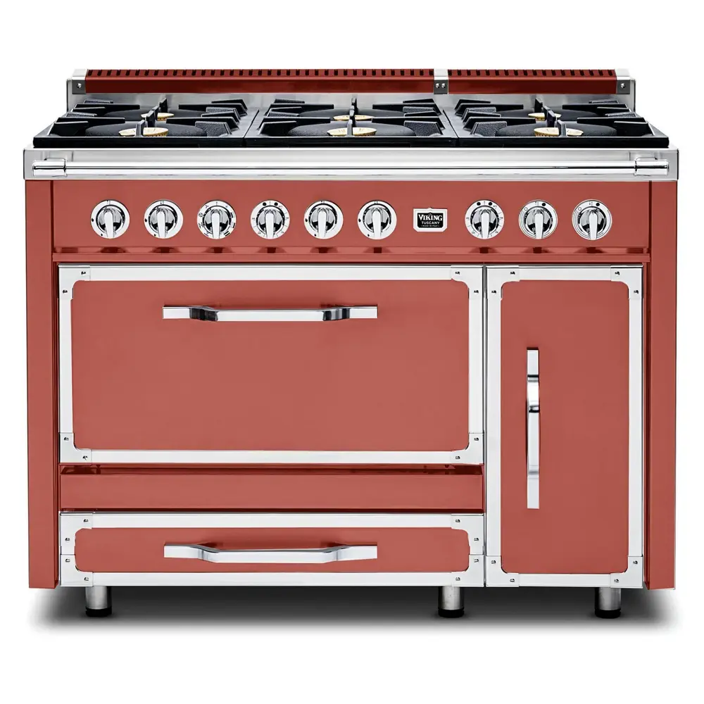Viking Tuscany Series 48 inch Dual Fuel Range with 6 Sealed Burners - TVDR4816B* - Image 21
