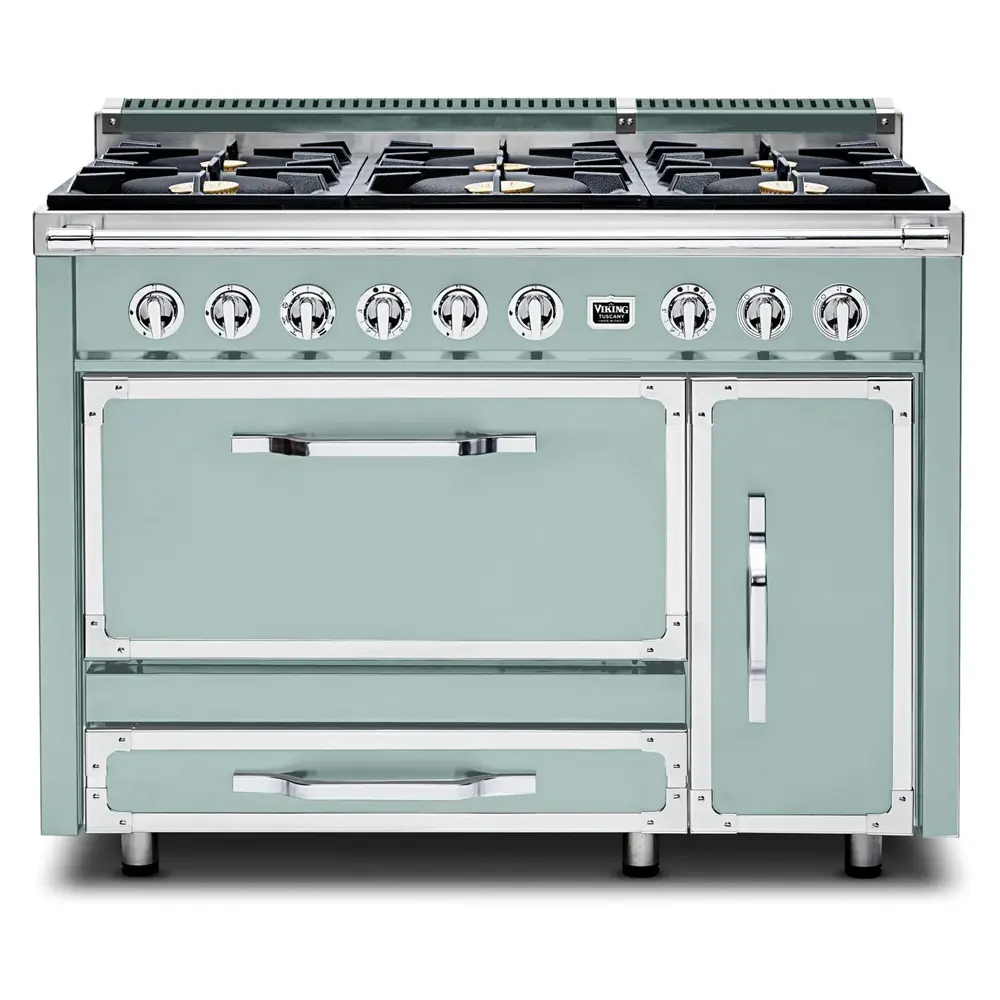 Viking Tuscany Series 48 inch Dual Fuel Range with 6 Sealed Burners - TVDR4816B* - Image 22