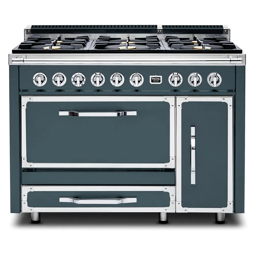 Viking Tuscany Series 48 inch Dual Fuel Range with 6 Sealed Burners - TVDR4816B* - Image 23