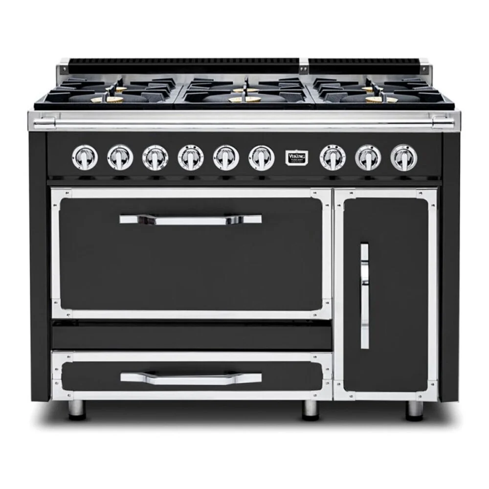 Viking Tuscany Series 48 inch Dual Fuel Range with 6 Sealed Burners - TVDR4816B* - Image 9