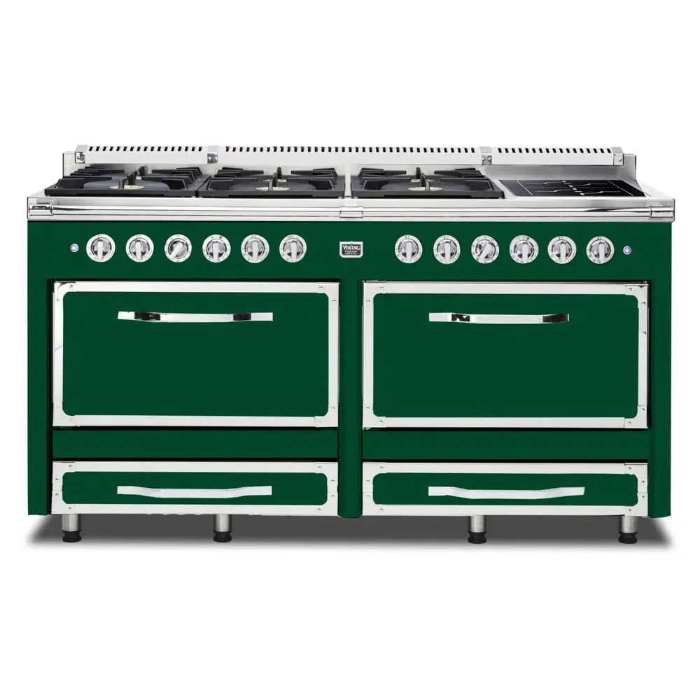 Viking Tuscany Series 66 inch Dual Fuel Range with 8 Sealed Burners and 2 Elements - TVDR6616I* - Image 18