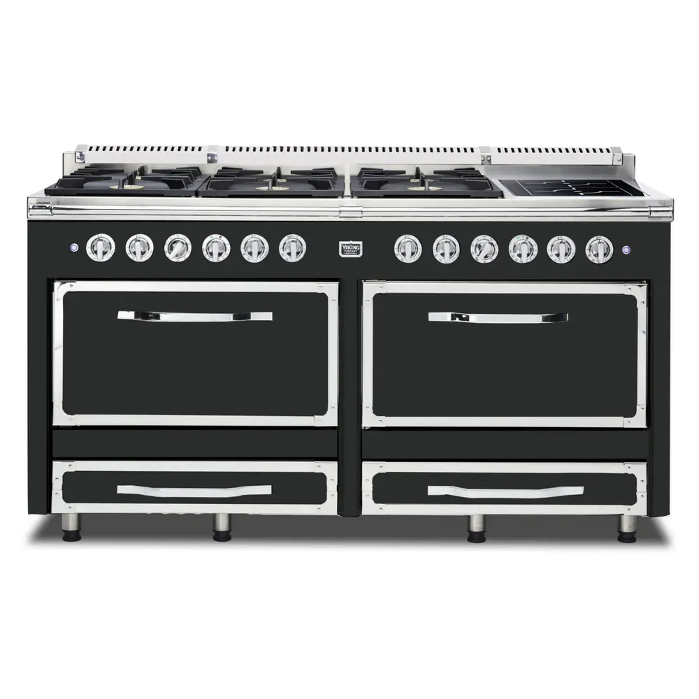 Viking Tuscany Series 66 inch Dual Fuel Range with 8 Sealed Burners and 2 Elements - TVDR6616I* - Image 20