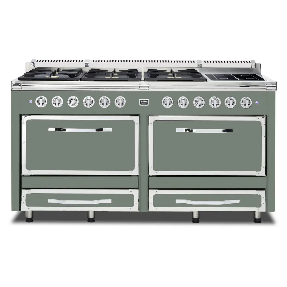 Viking Tuscany Series 66 inch Dual Fuel Range with 8 Sealed Burners and 2 Elements - TVDR6616I* - Image 22