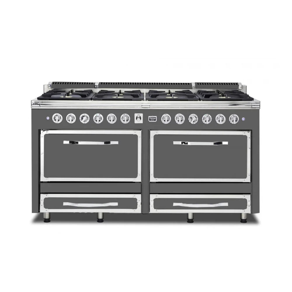 Viking Tuscany Series 66 inch Dual Fuel Range with 8 Sealed Burners - TVDR6618B* - Image 19